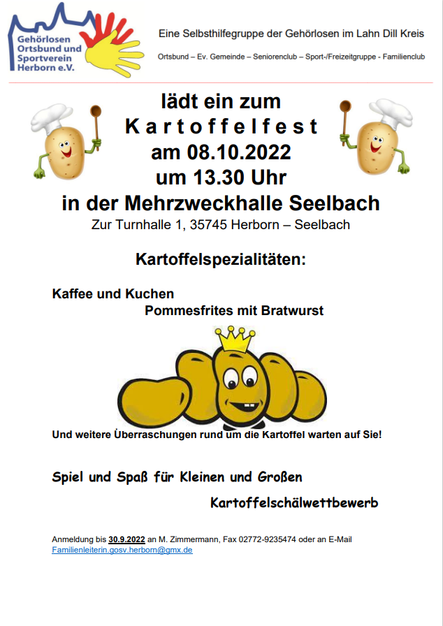 8 okt kartoffelfest