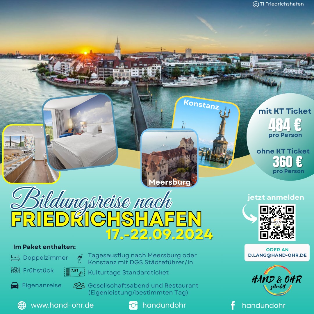 2024 09 17 bis 22 Bildungsreise nach Friedrichshafen