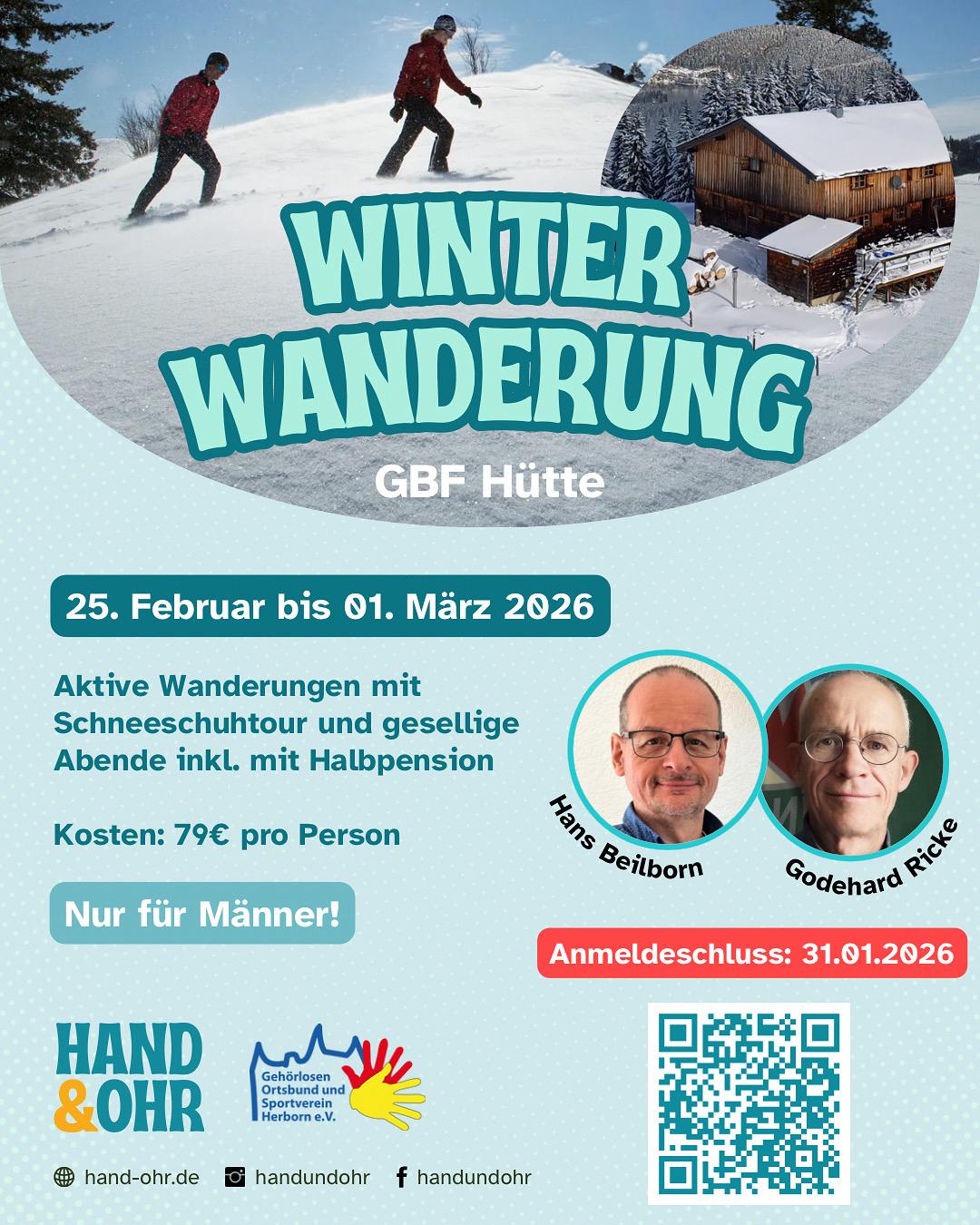 2026 02 25 bis 03 01 Winterwanderung